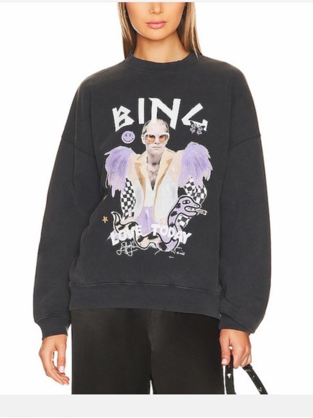 Anine Bing Elton John sweatshirt